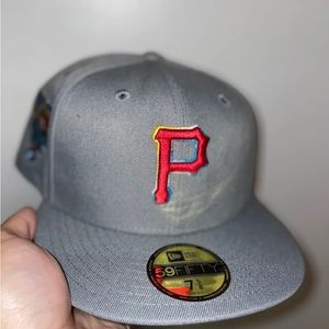 Myfitteds Pittsburgh pirates PlayStation gray size 7 5/8 brand new sold out